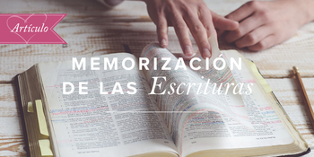 Memorización de Las Escrituras image