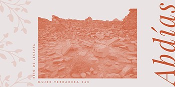 Infografía de Abdías