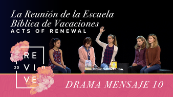 La reunión de la escuela bíblica de vacaciones (Drama) image